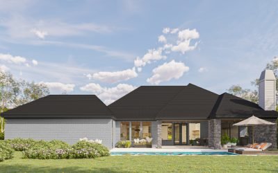 2683 Rear Elevation Rendering